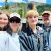 Picture is of me and my family from our road trip to South Dakota this summer.